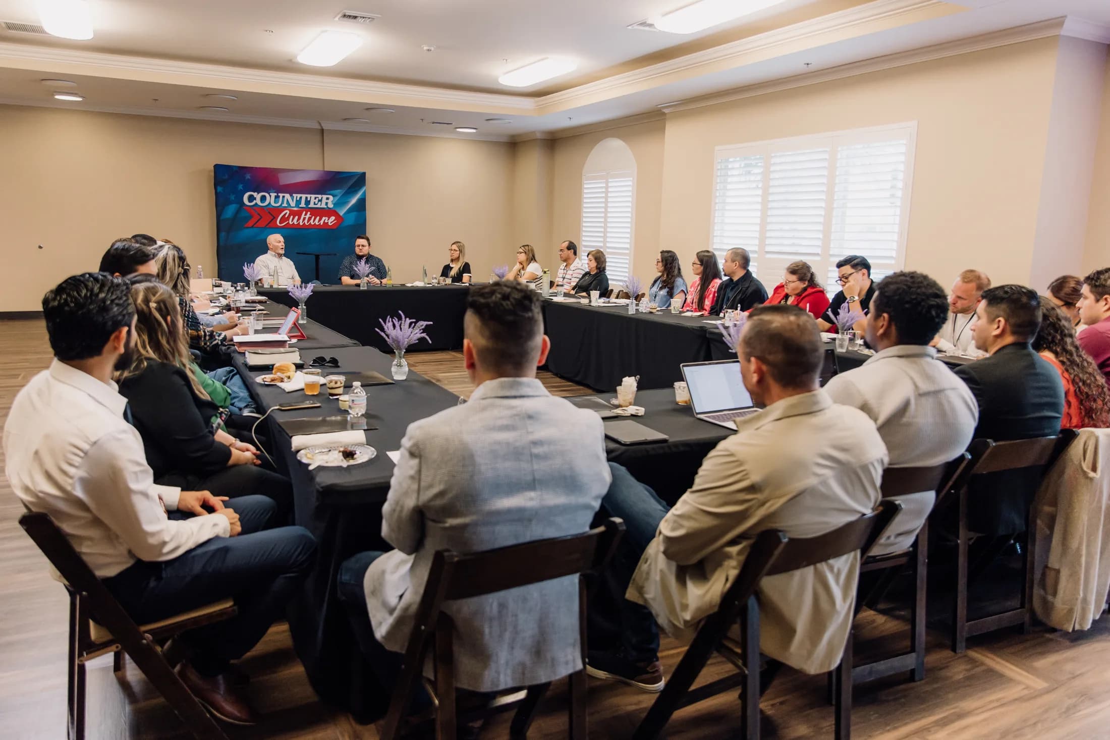 Leaders gathered at a Counter Culture Intensive
